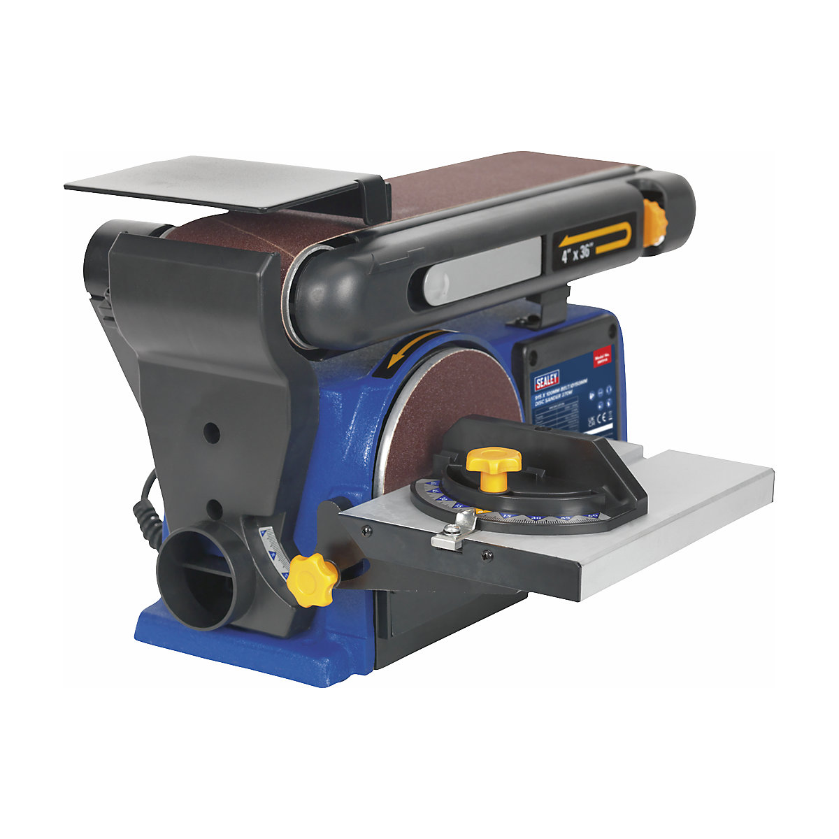 Sealey Belt/Disc Sander | 915 x 100mm/150mm | 370W/230V (Product illustration 14)-13