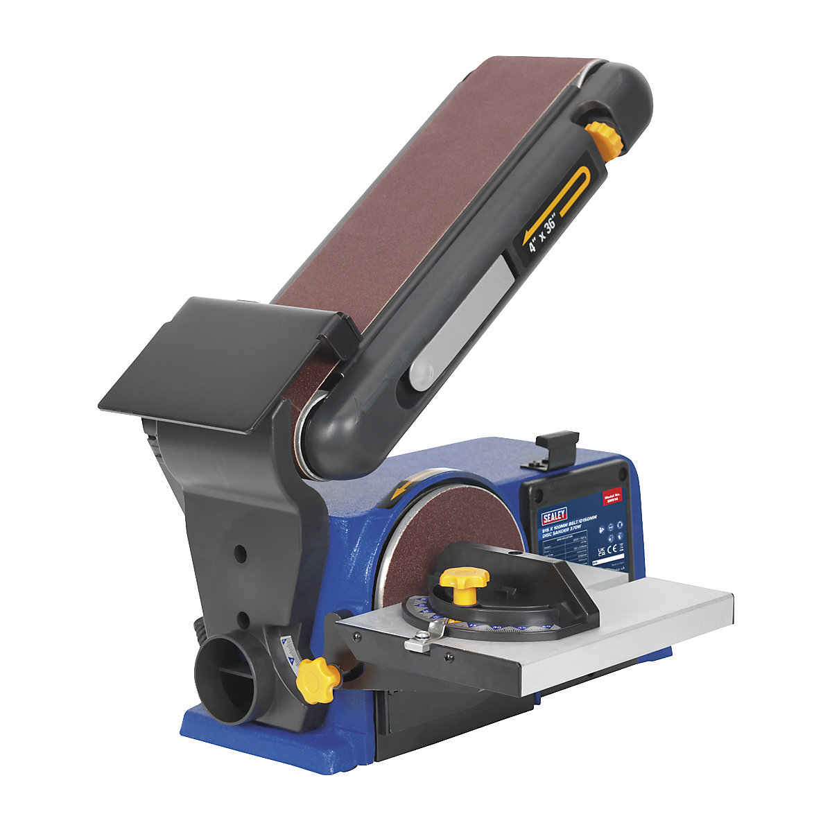 Sealey Belt/Disc Sander | 915 x 100mm/150mm | 370W/230V (Product illustration 6)-5