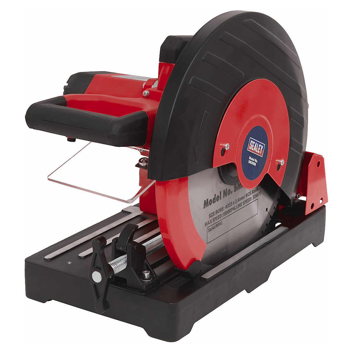 Sealey Cut-Off Machine with Blade | 355mm | 230V (Product illustration 3)-2