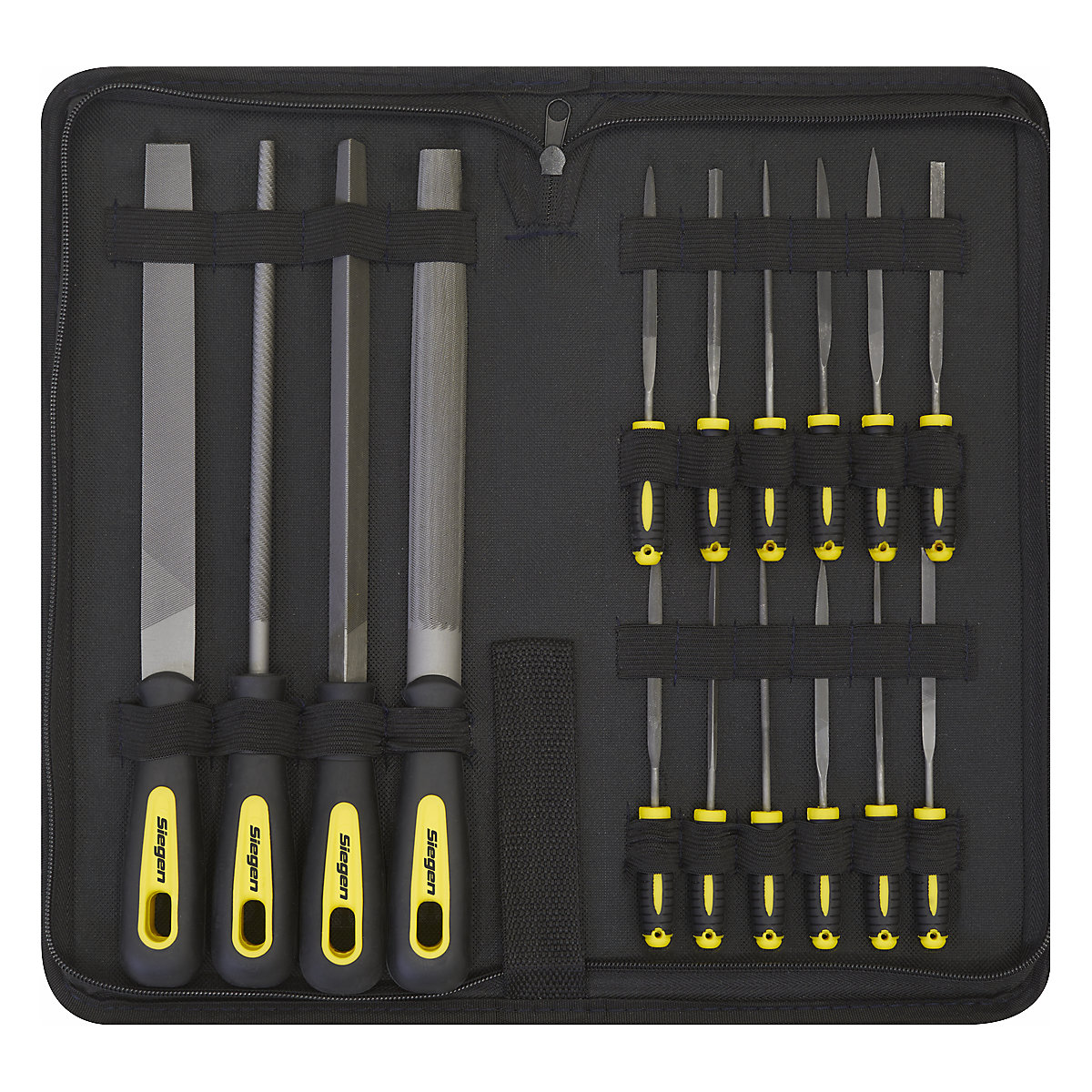 Sealey Engineer's & Needle File Set | 16pc (Product illustration 2)-1