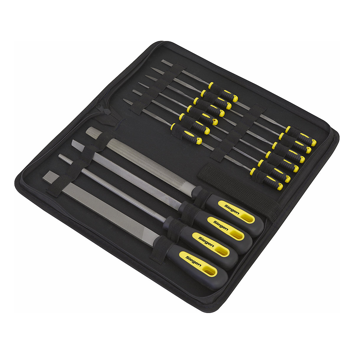 Sealey Engineer's & Needle File Set | 16pc (Product illustration 3)-2