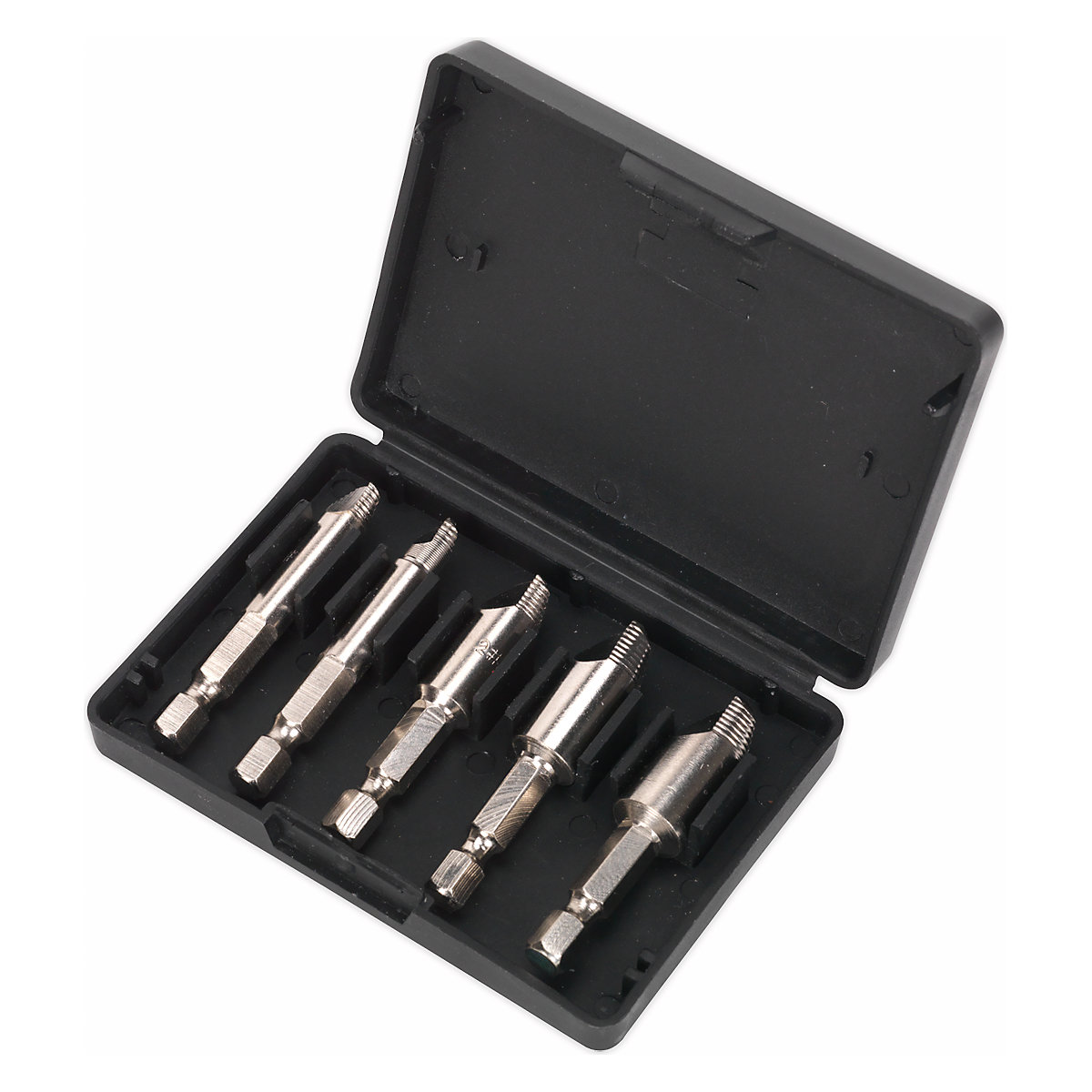 Sealey HSS Screw Extractor Set | 5pc (Product illustration 3)-2
