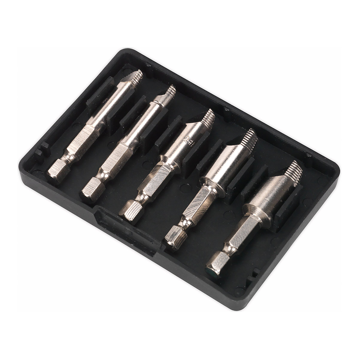 Sealey HSS Screw Extractor Set | 5pc (Product illustration 4)-3
