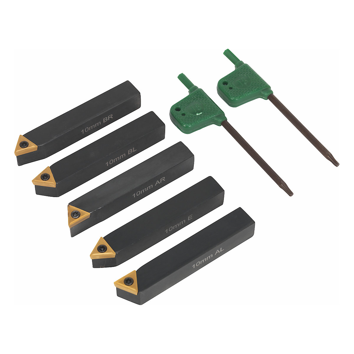 Sealey Indexable Lathe Turning Tool Set