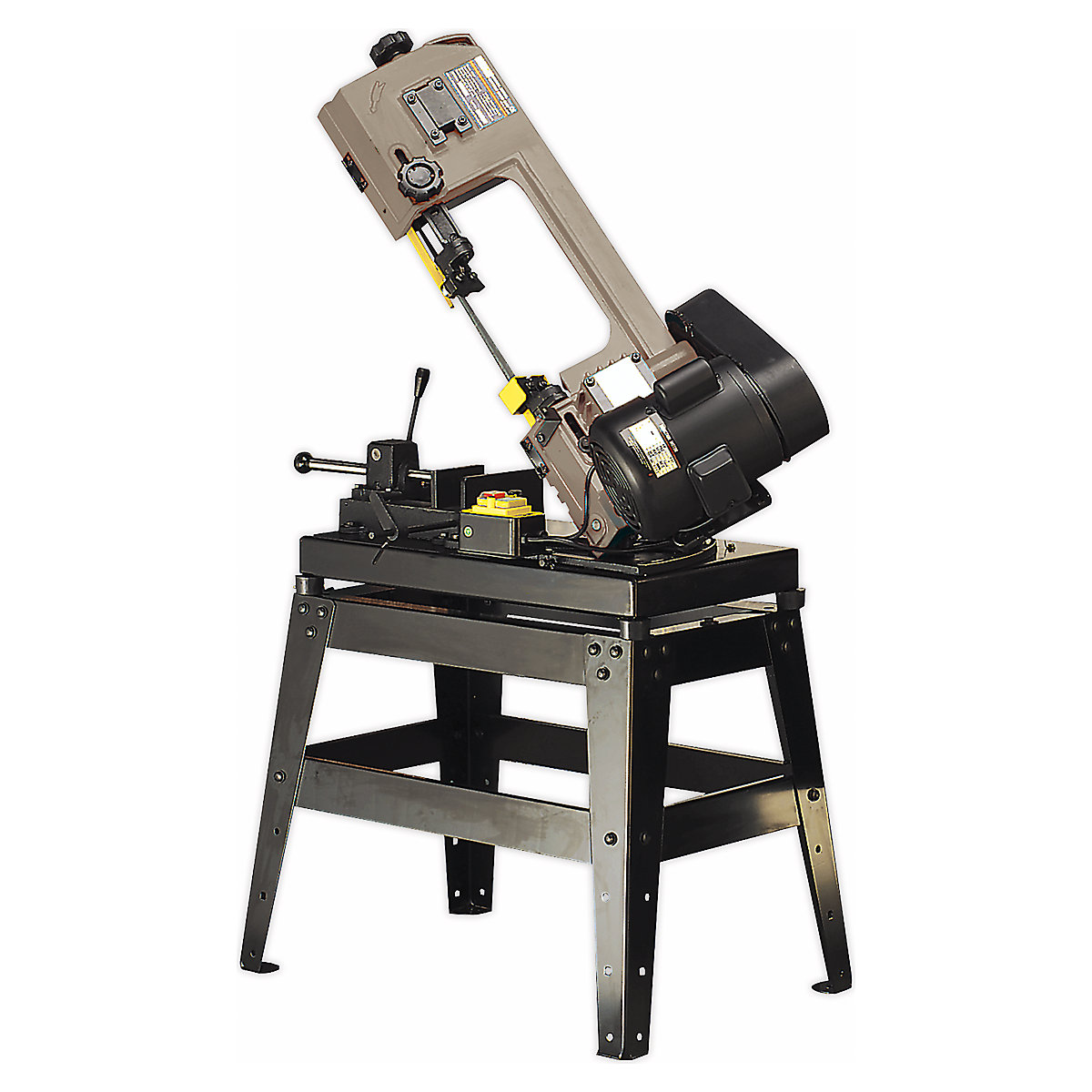 Sealey Metal Cutting Bandsaw with Mitre & Quick Lock Vice | 150mm | 230V