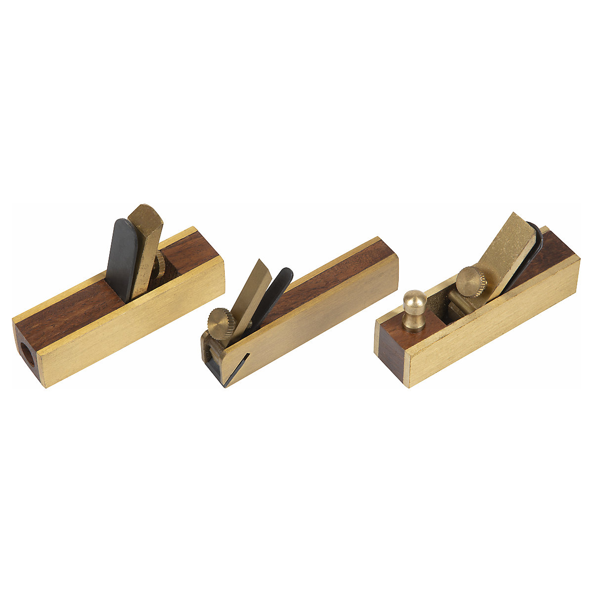 Sealey Mini Brass Plane Set (Product illustration 5)-4