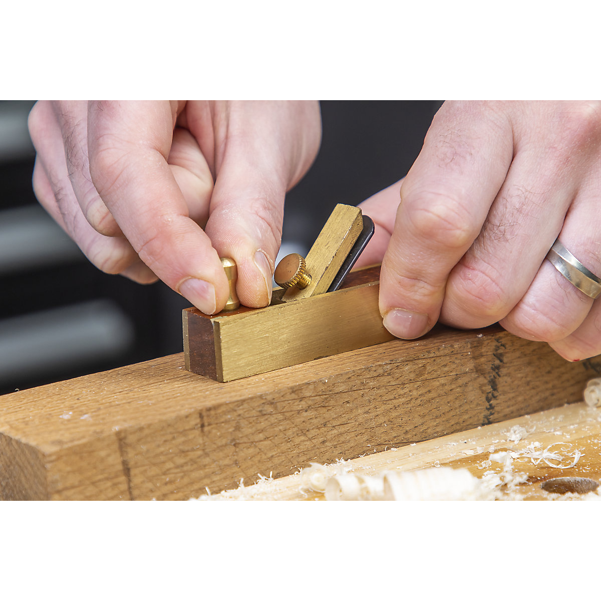 Sealey Mini Brass Plane Set (Product illustration 7)-6