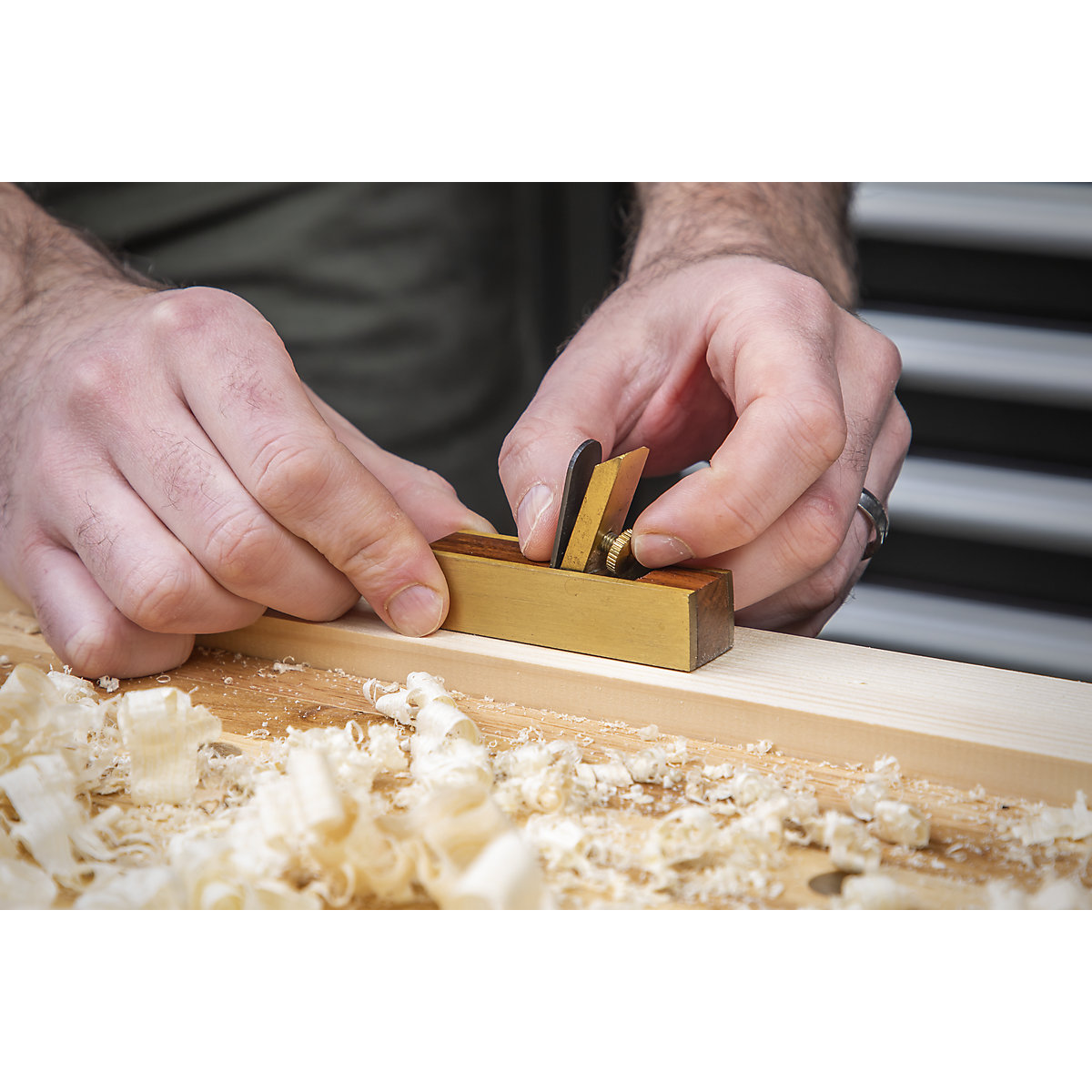 Sealey Mini Brass Plane Set (Product illustration 9)-8