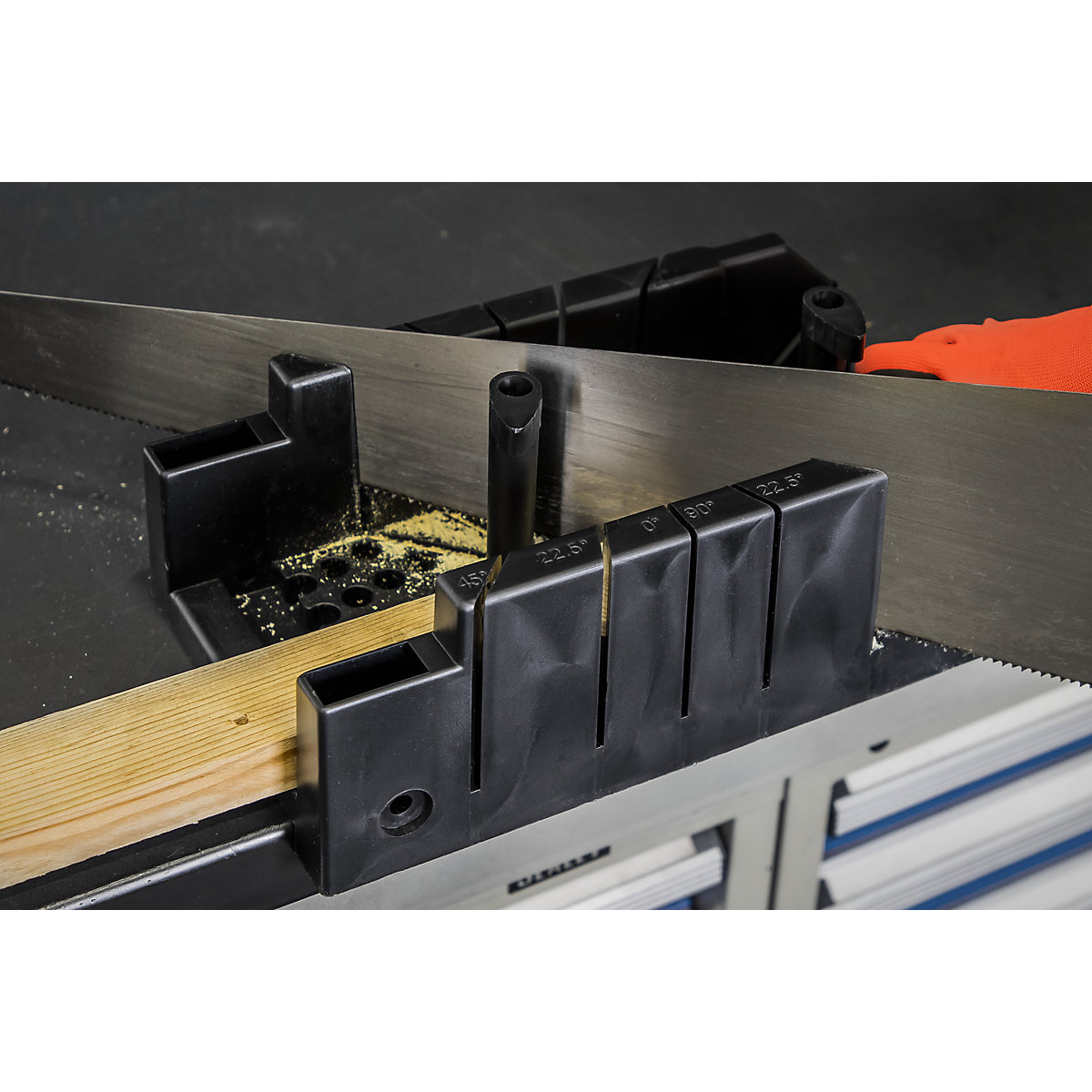 Sealey Mini Mitre Box | 110h x 310w x 170d mm (Product illustration 6)-5