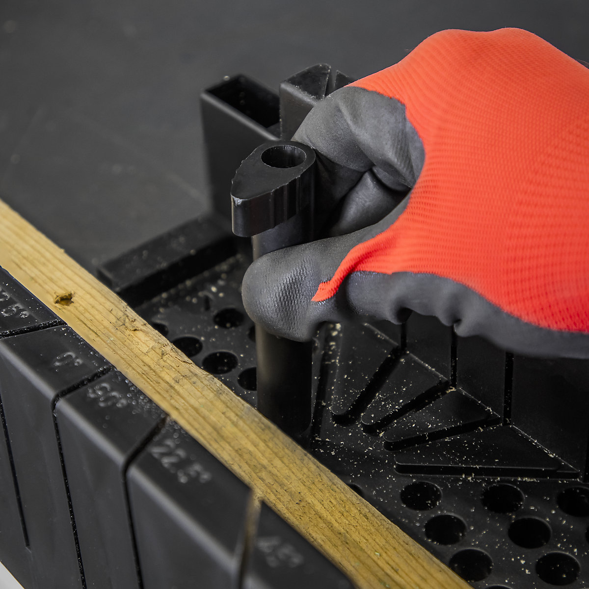 Sealey Mini Mitre Box | 110h x 310w x 170d mm (Product illustration 7)-6