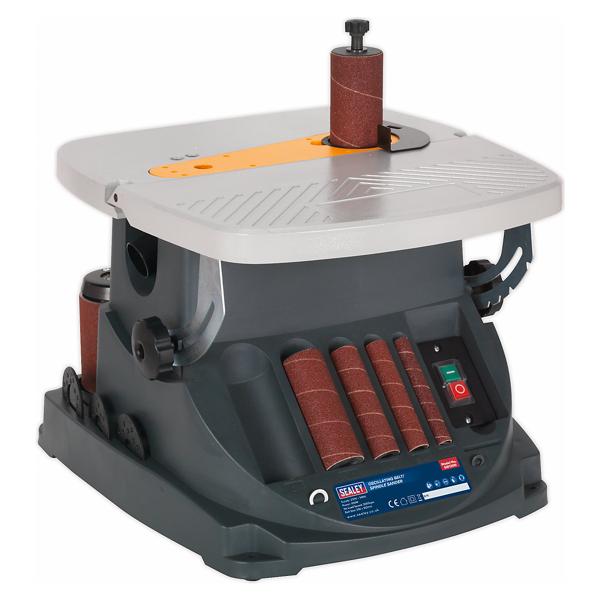 Sealey Oscillating Belt & Spindle/Bobbin Sander (Product illustration 8)-7