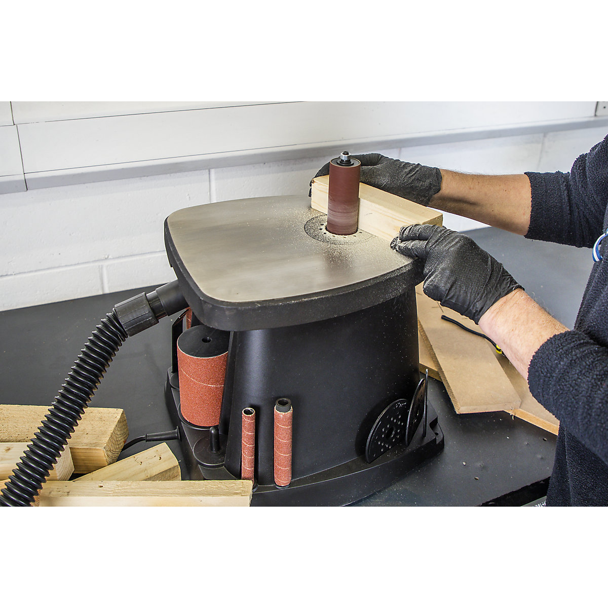 Sealey Oscillating Spindle/Bobbin Sander (Product illustration 10)-9