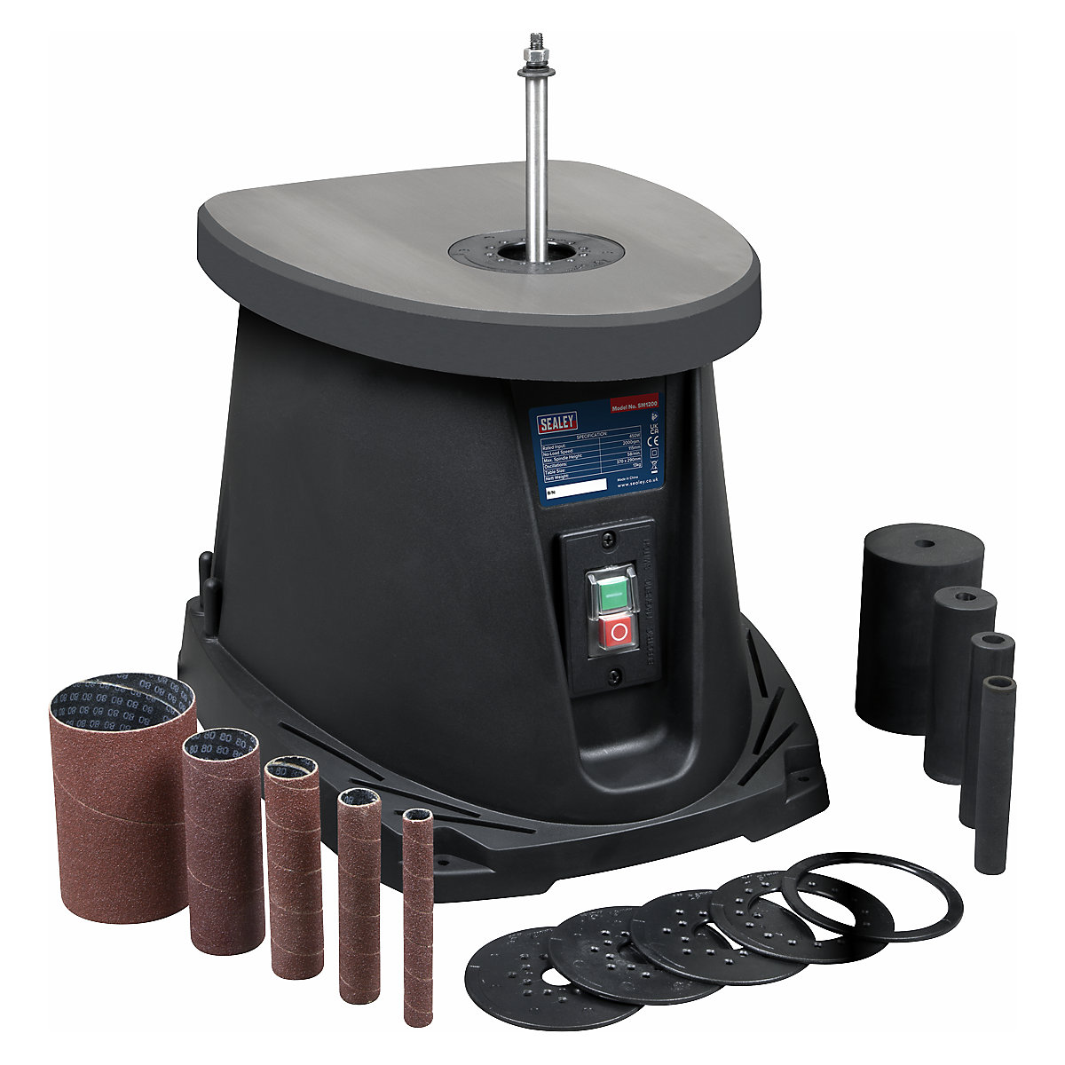 Sealey Oscillating Spindle/Bobbin Sander (Product illustration 4)-3