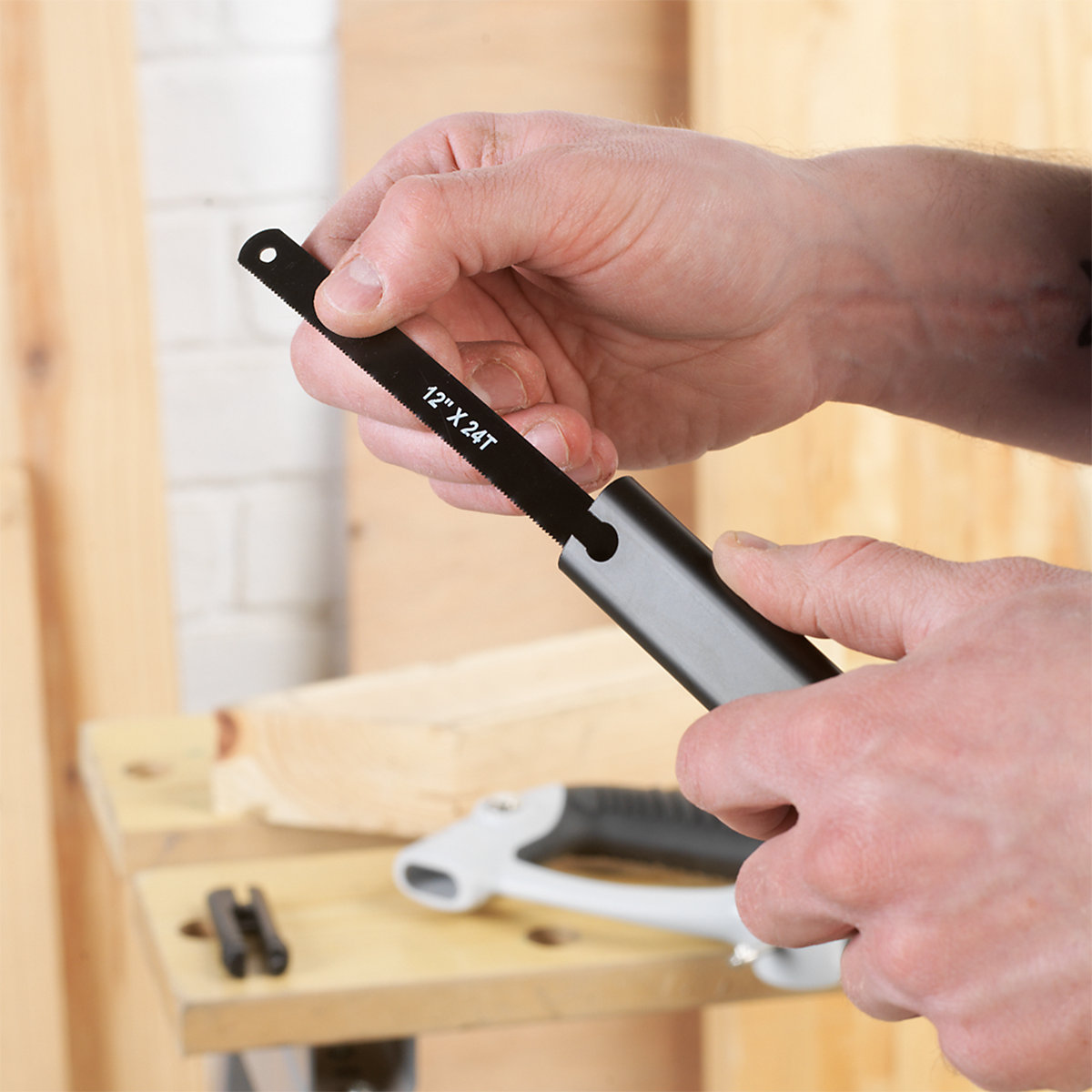 Sealey Professional Hacksaw with Adjustable Blade | 300mm (Product illustration 4)-3