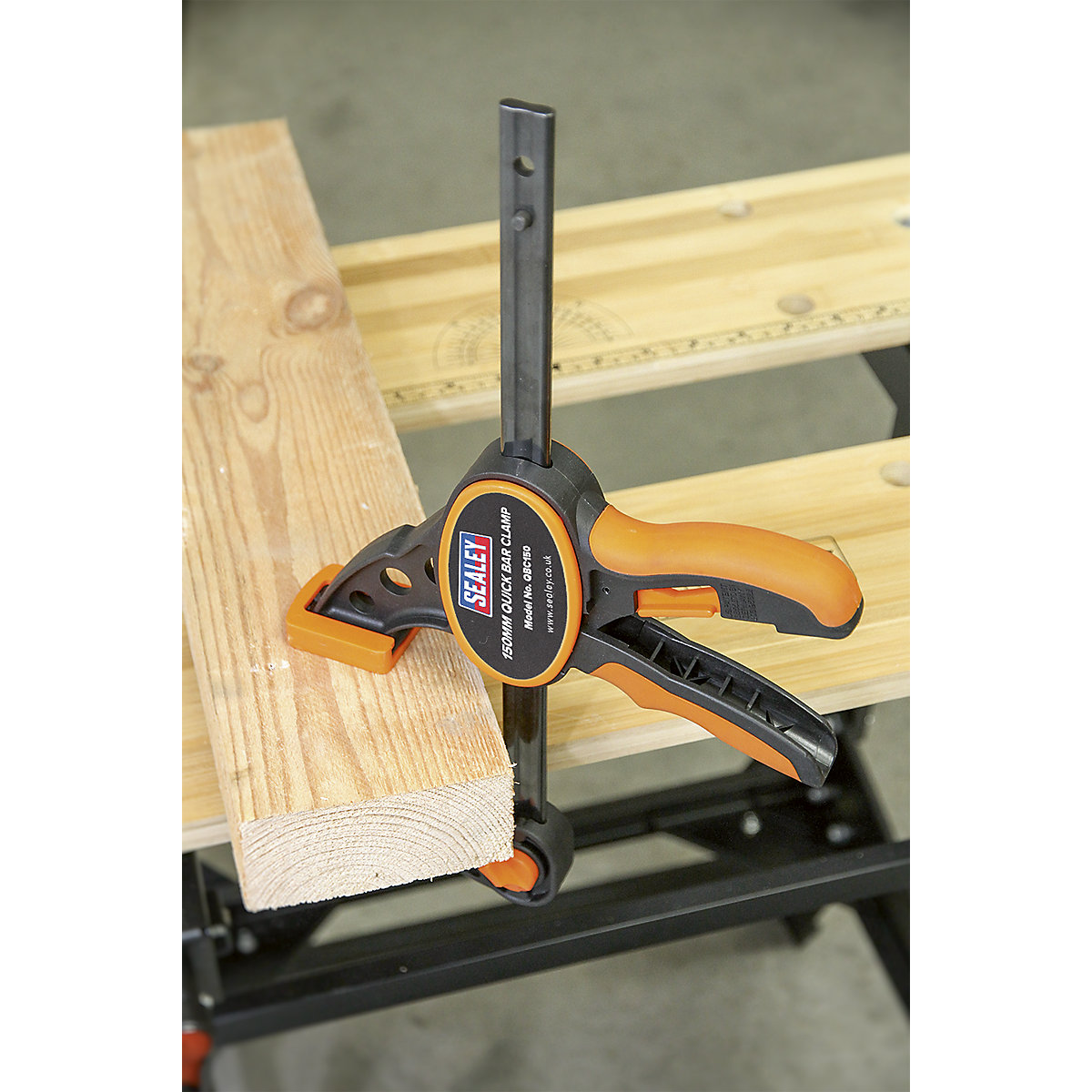 Sealey Quick Bar Clamp Set | 2pc (Product illustration 6)-5