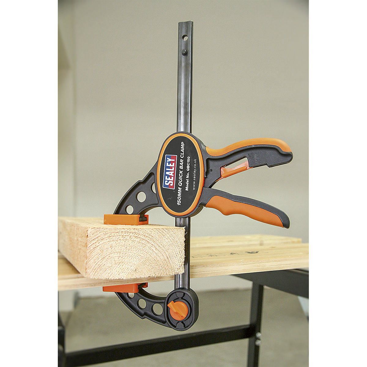 Sealey Quick Bar Clamp Set | 2pc (Product illustration 7)-6