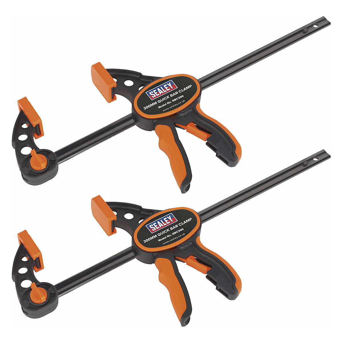 Sealey Quick Bar Clamp Set | 2pc, Sealey Quick Bar Clamp Set | 2pc, Sealey Quick Bar Clamp Set | 300mm | 2pc-3