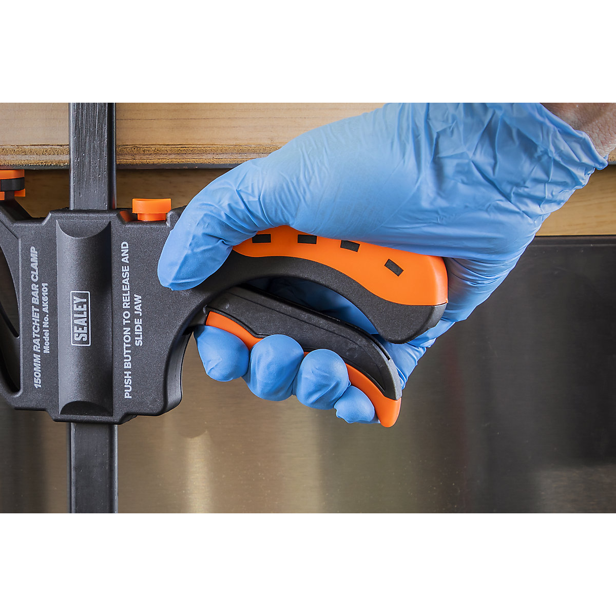 Sealey Ratchet Bar Clamp Sets (Product illustration 5)-4