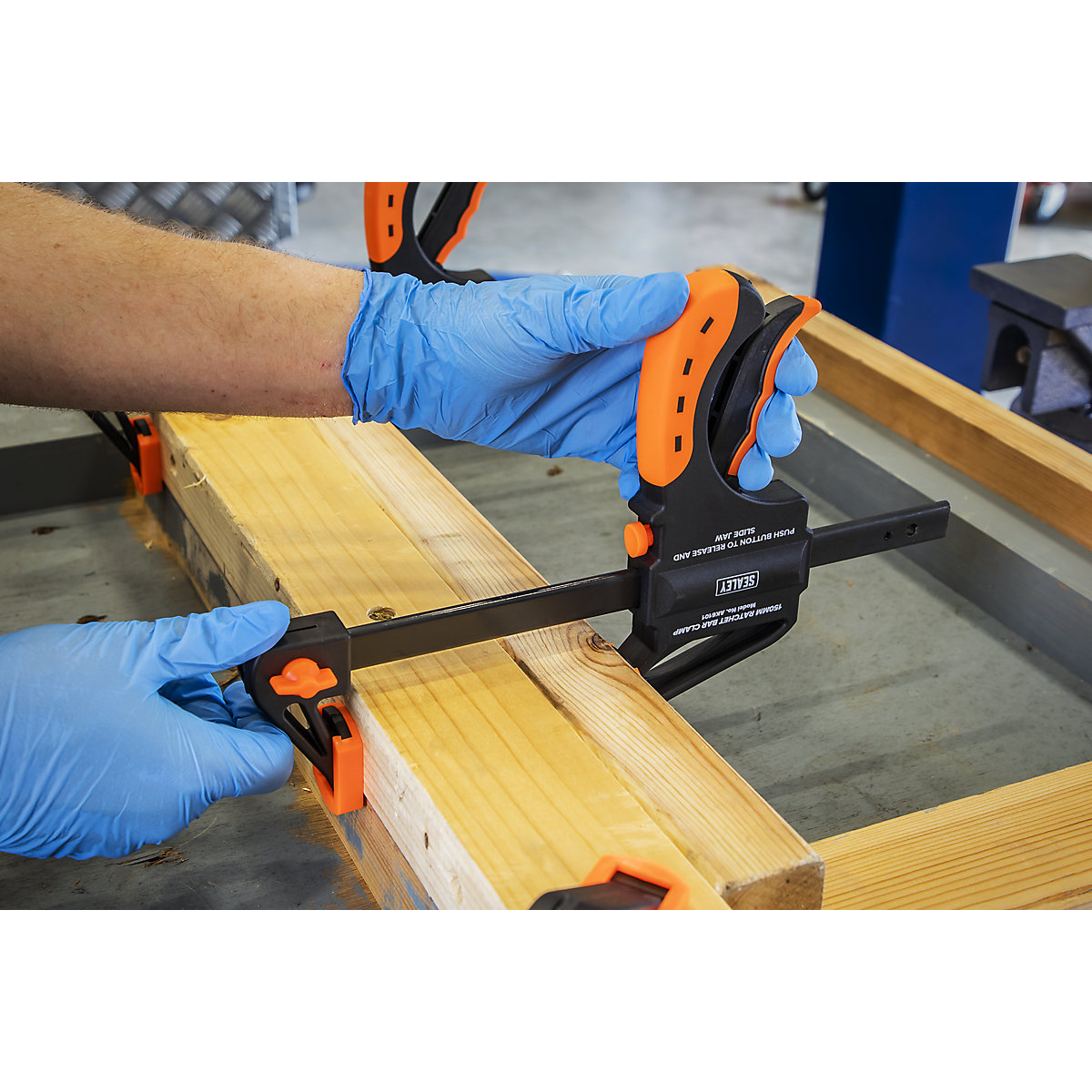 Sealey Ratchet Bar Clamp Sets (Product illustration 6)-5