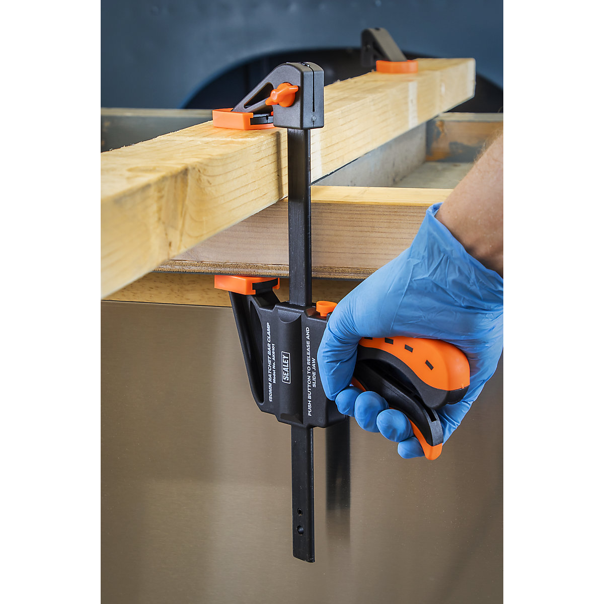 Sealey Ratchet Bar Clamp Sets (Product illustration 7)-6