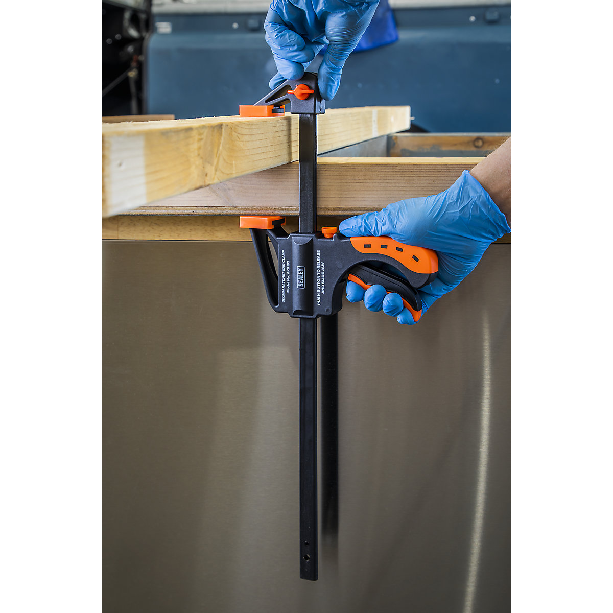 Sealey Ratchet Bar Clamps (Product illustration 4)-3