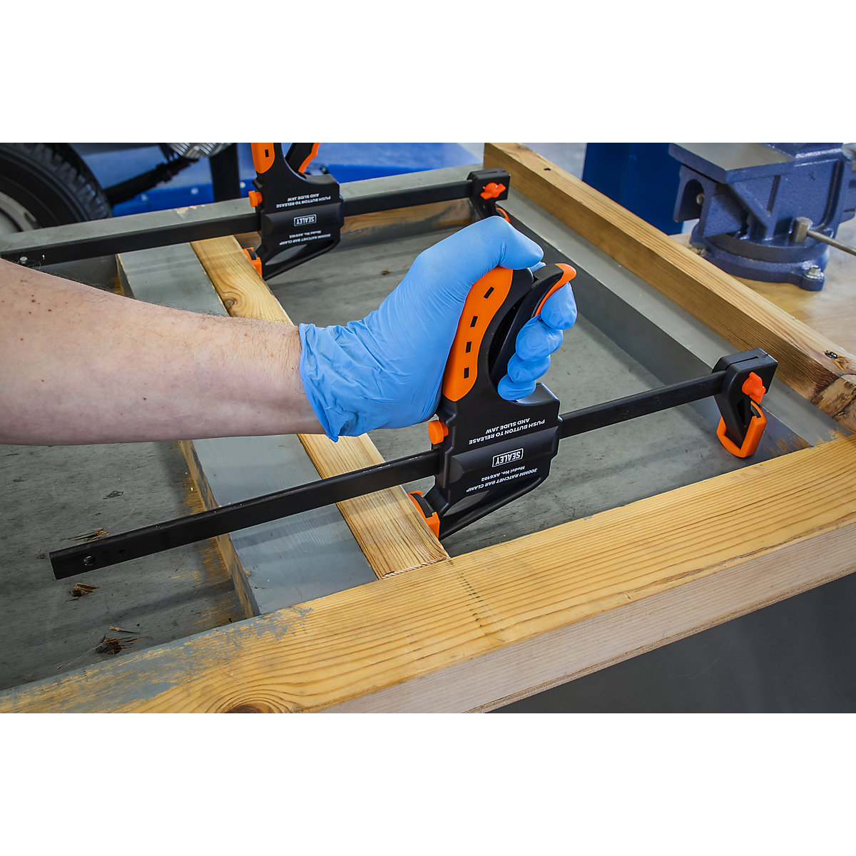 Sealey Ratchet Bar Clamps (Product illustration 5)-4