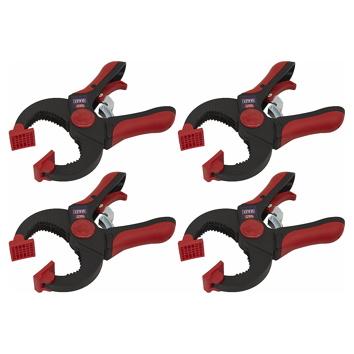 Sealey Ratchet Clamps, Sealey Ratchet Clamps, Sealey Ratchet Clamp Set | 45mm | 4pc-1