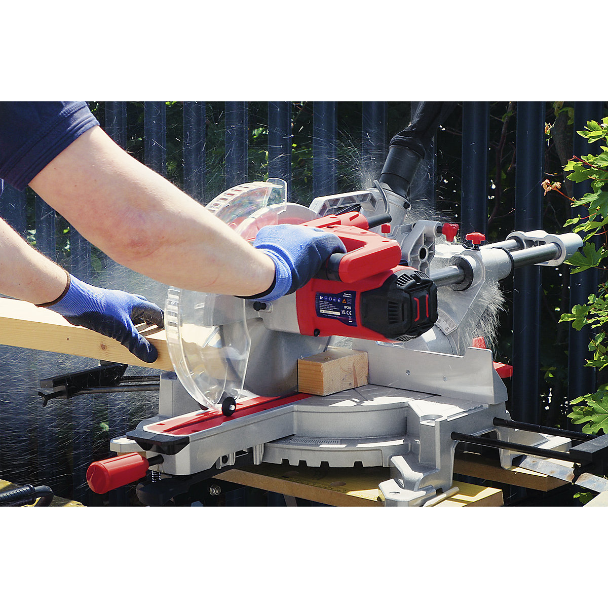 Sealey Sliding Compound Mitre Saw | 255mm (Product illustration 10)-9