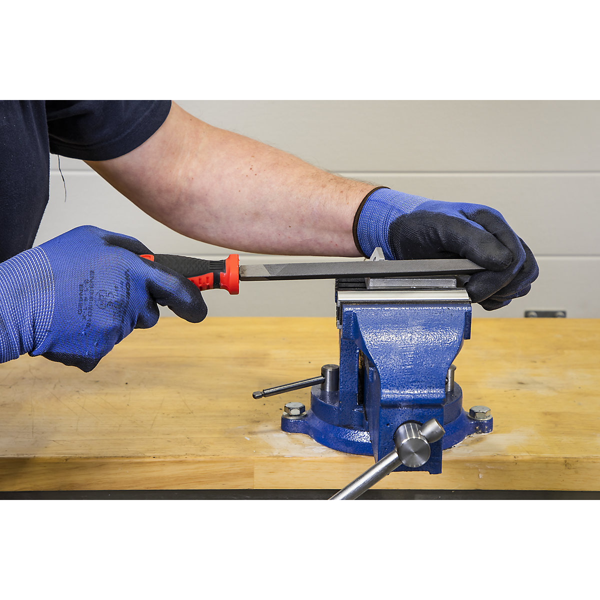 Sealey Smooth Cut 3-Square Engineer's File | 200mm (Product illustration 7)-6