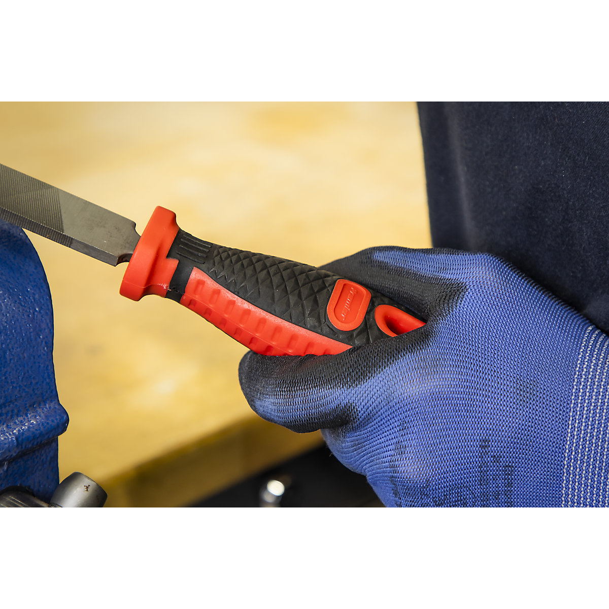 Sealey Smooth Cut Flat Engineer's File | 200mm (Product illustration 2)-1