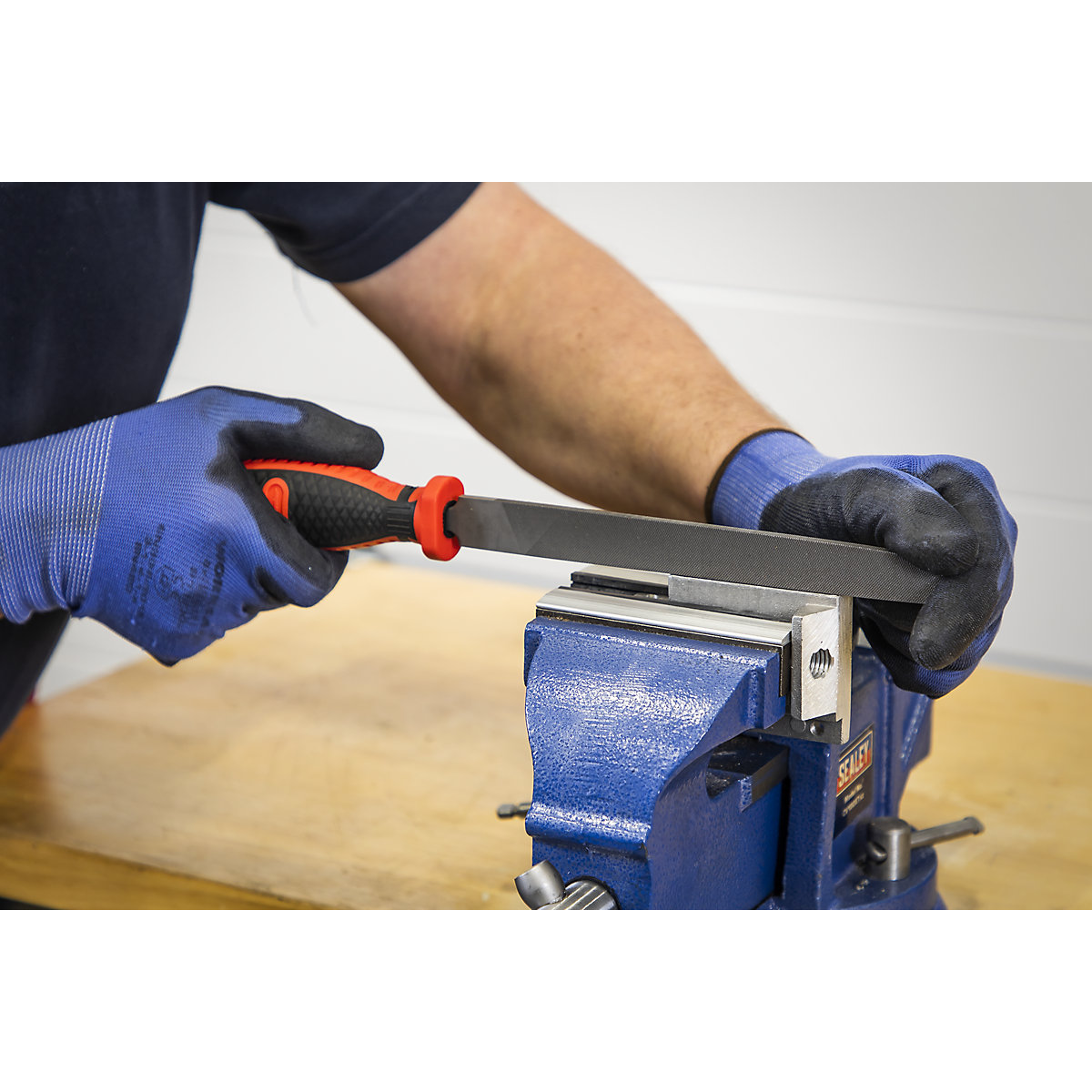 Sealey Smooth Cut Flat Engineer's File | 200mm (Product illustration 5)-4