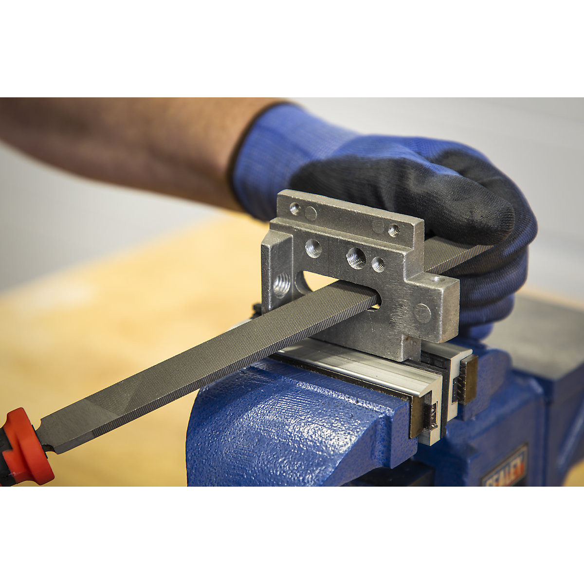 Sealey Smooth Cut Flat Engineer's File | 200mm (Product illustration 7)-6