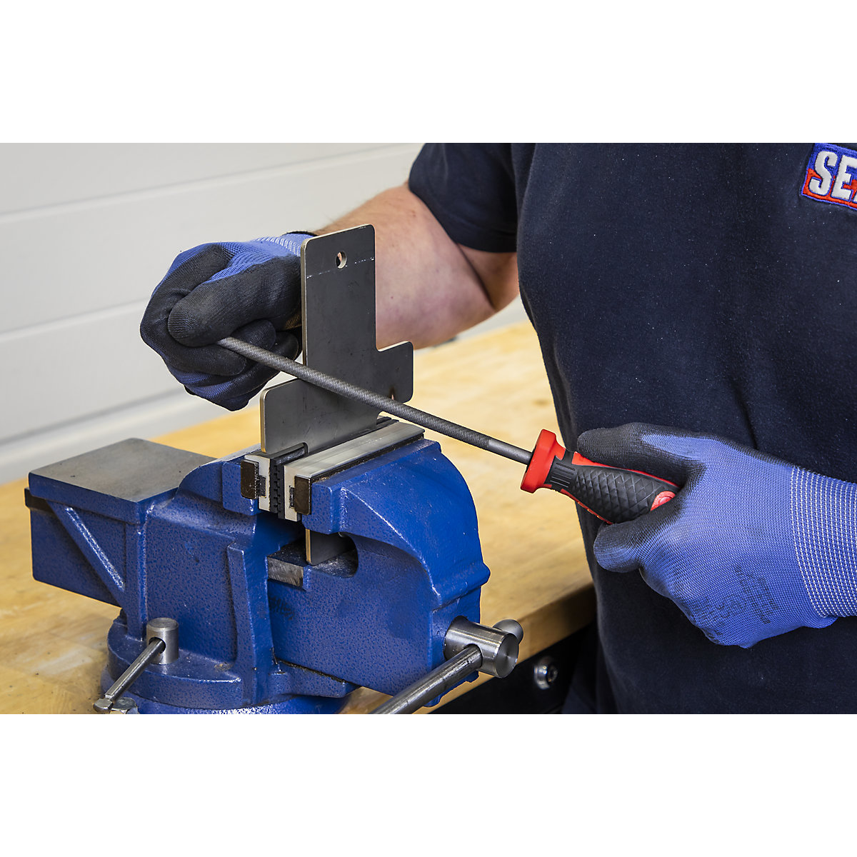 Sealey Smooth Cut Round Engineer's File | 200mm (Product illustration 6)-5