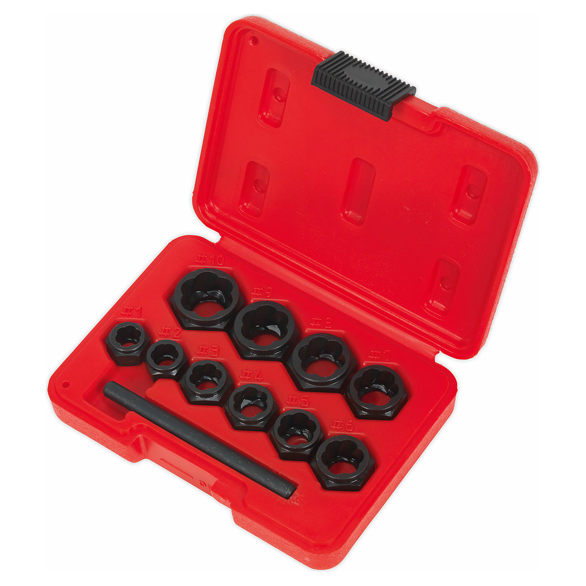 Sealey Spanner Type Bolt Extractor Set | 11pc (Product illustration 4)-3