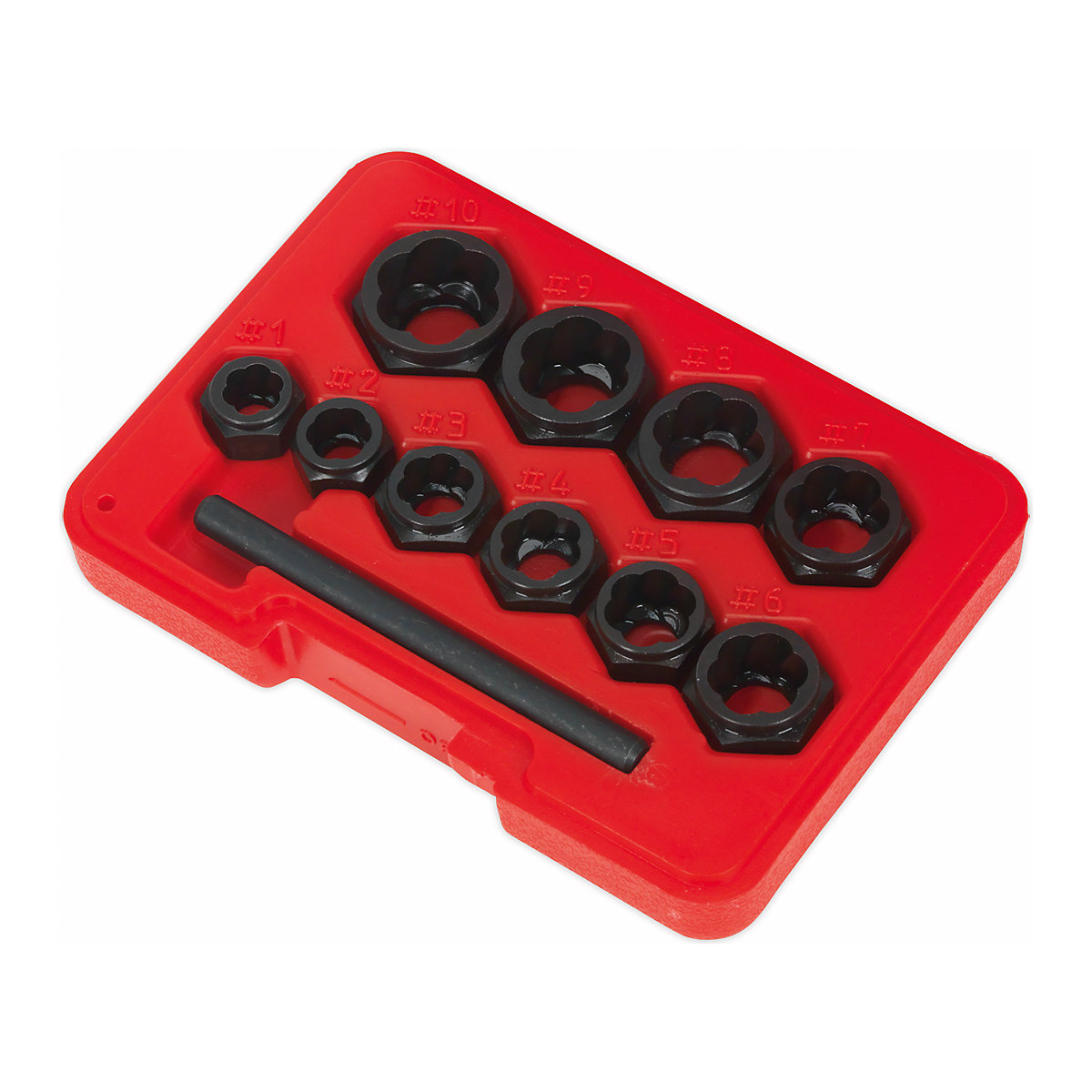 Sealey Spanner Type Bolt Extractor Set | 11pc (Product illustration 5)-4