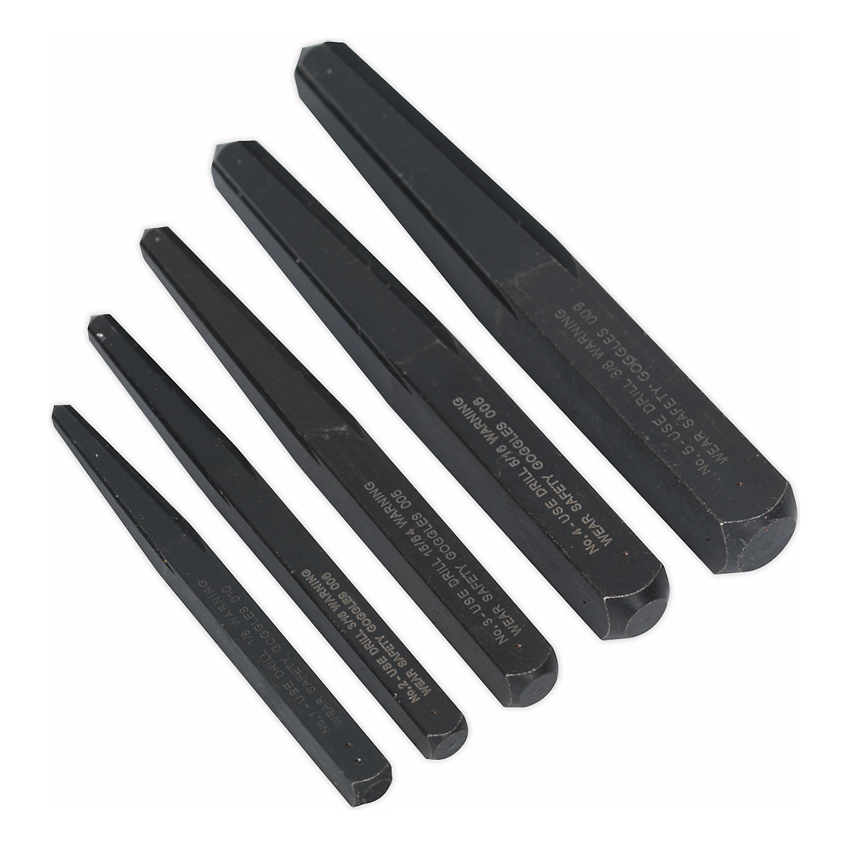 Sealey Square Type Screw Extractor Sets
