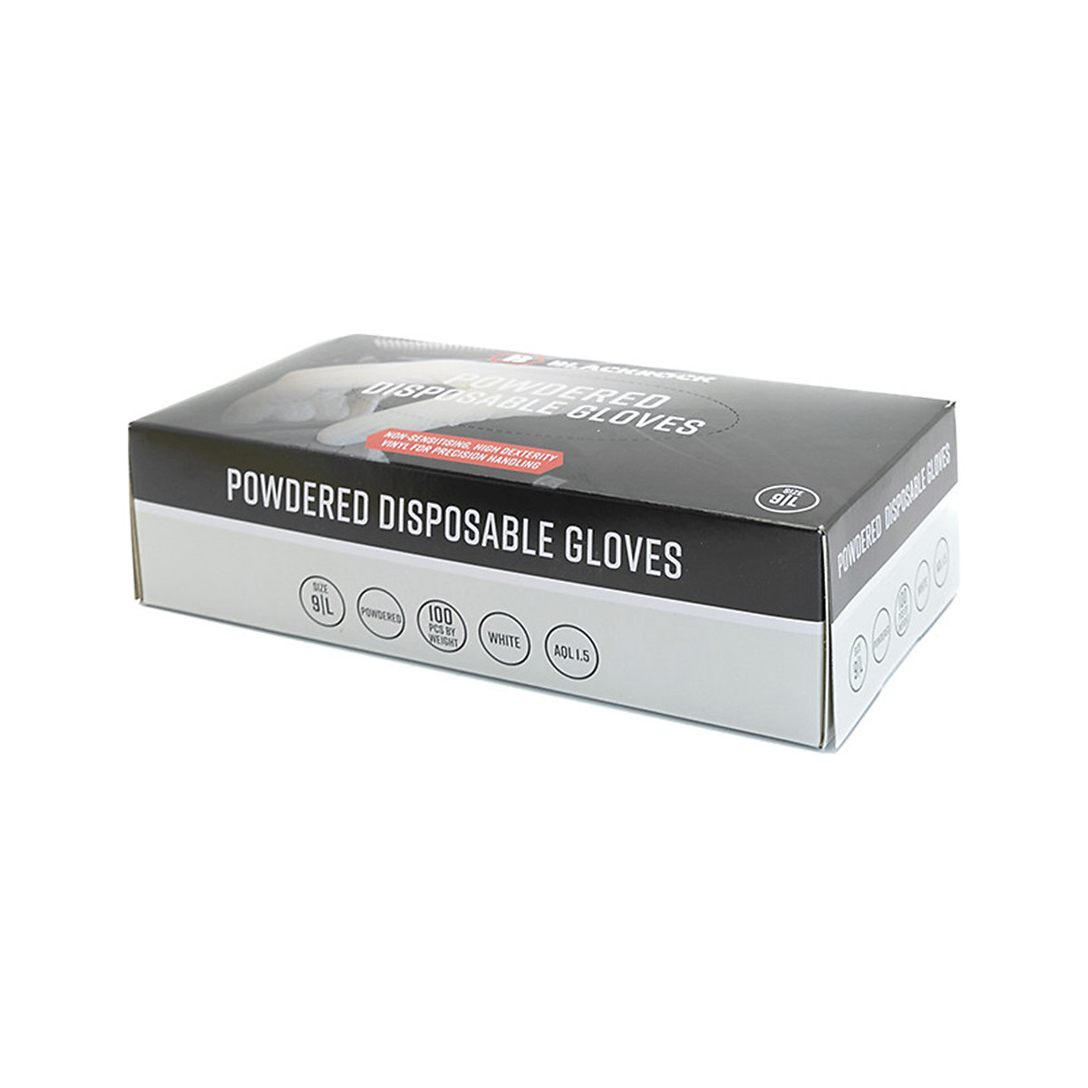 BLACKROCK General Purpose Disposable Gloves | Box of 100 (Product illustration 3)-2