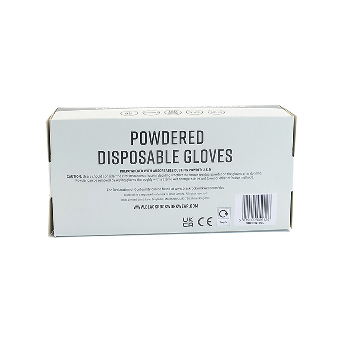 BLACKROCK General Purpose Disposable Gloves | Box of 100 (Product illustration 4)-3