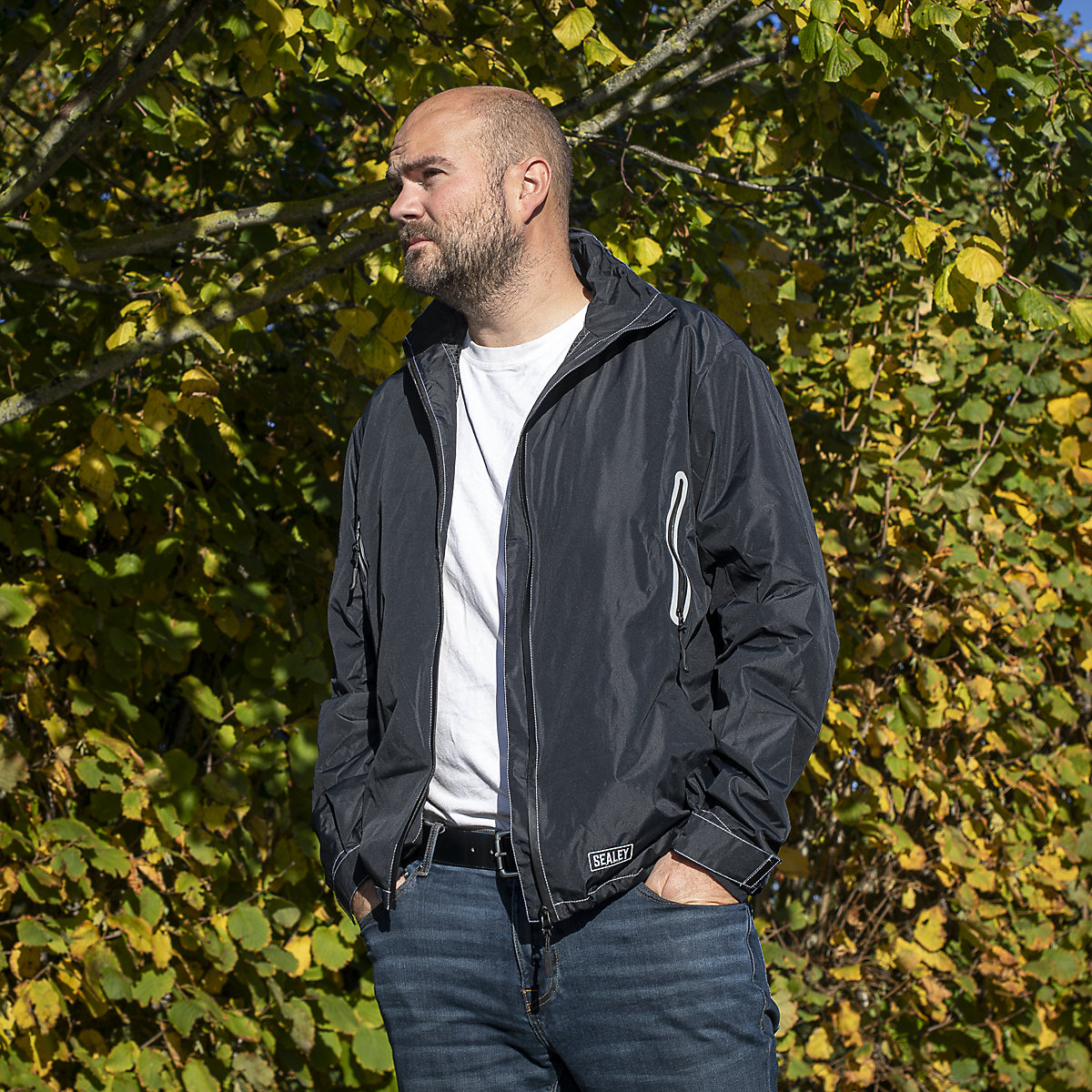 Sealey 5V Heated Rain Jacket (Product illustration 13)-12