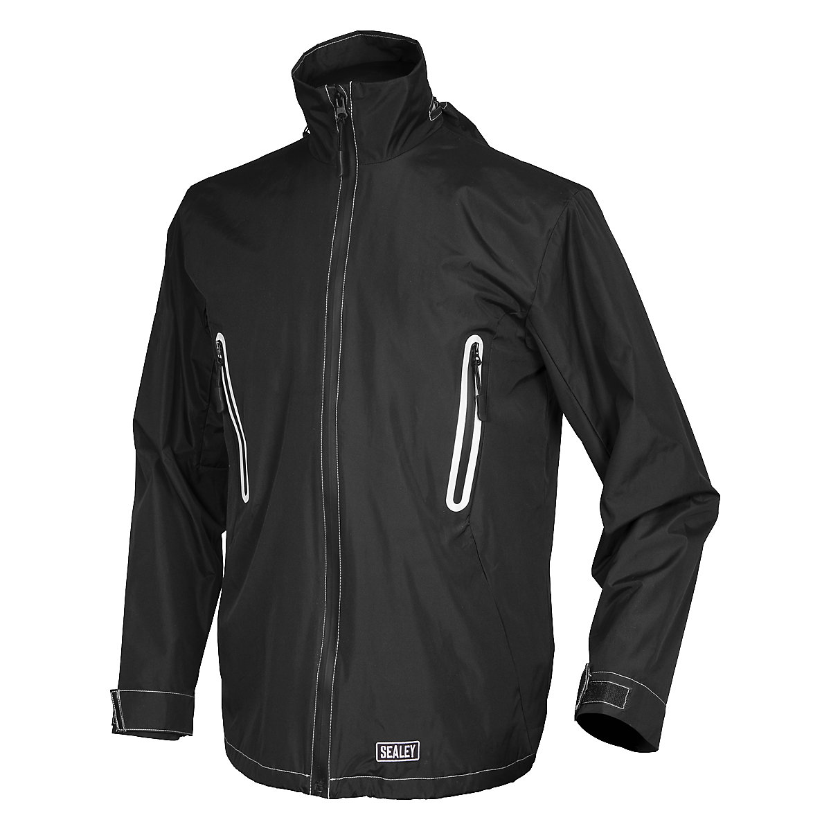 Sealey 5V Heated Rain Jacket (Product illustration 3)-2