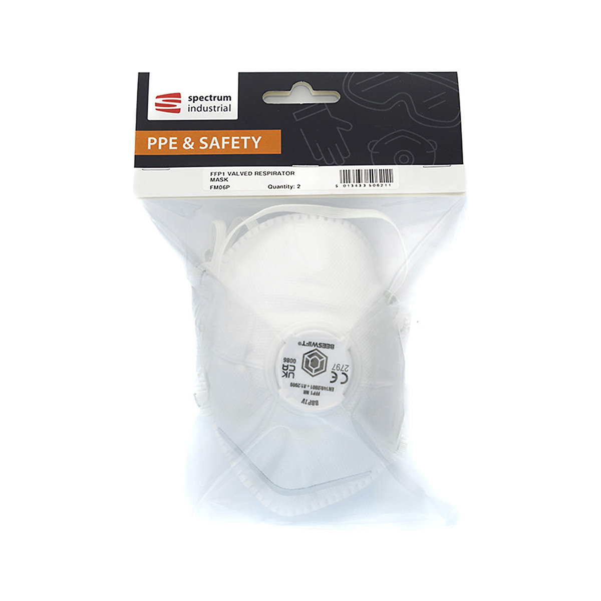 Spectrum FFP1 Folding Valve Dust Mask