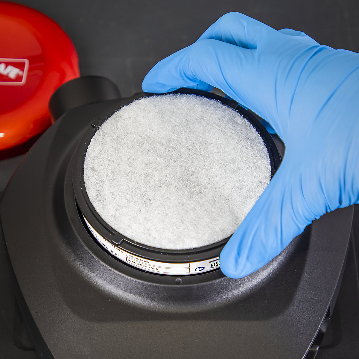 Worksafe® Deluxe Face Shield with Powered Air Purifying Respirator (PAPR) (Product illustration 3)-2