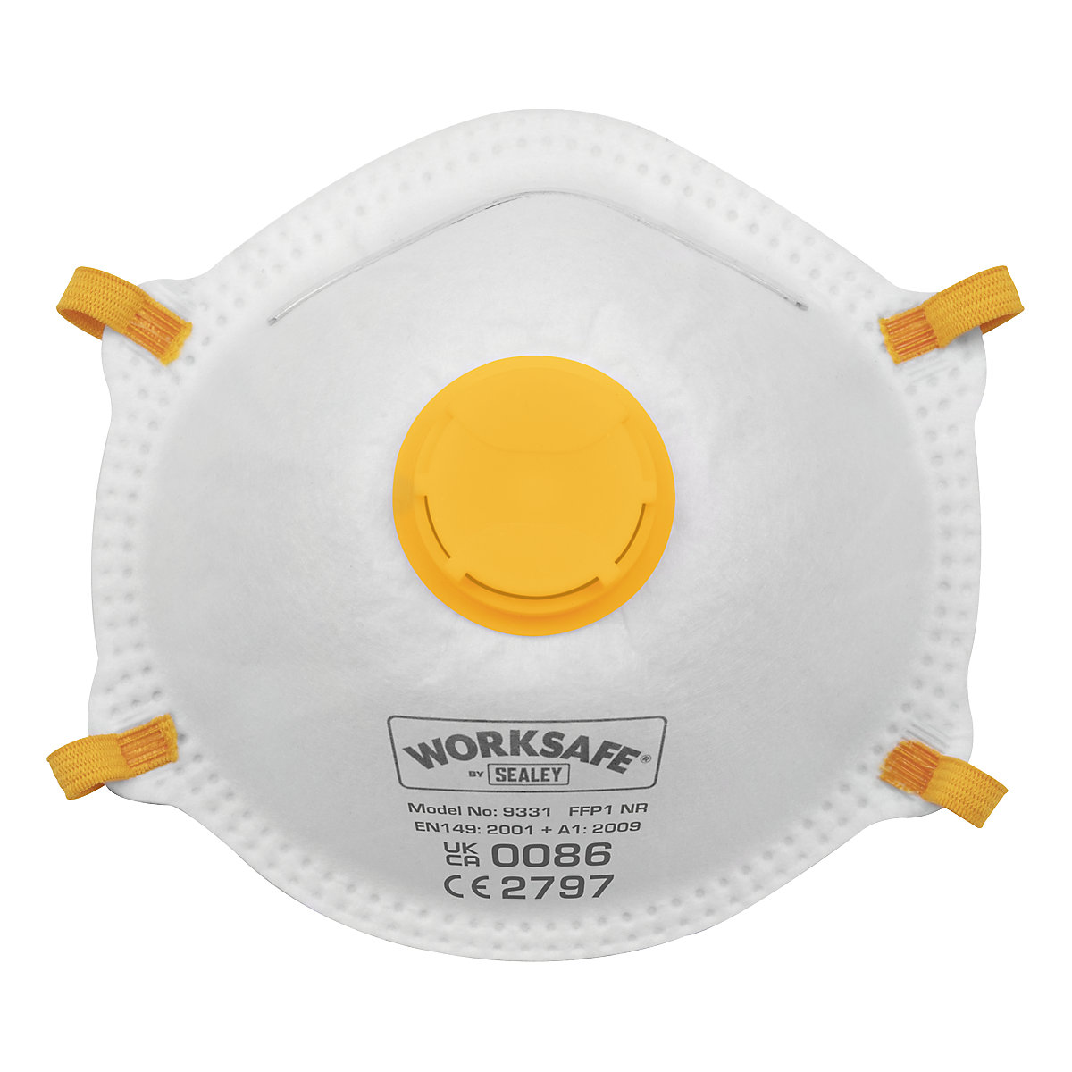 Worksafe® FFP1 Valved Cup Mask | Pack of 10 (Product illustration 2)-1