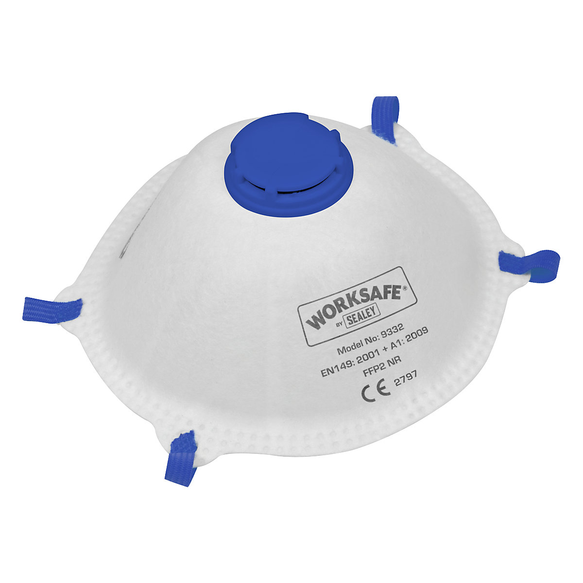 Worksafe® FFP2 Valved Cup Mask | Pack of 10