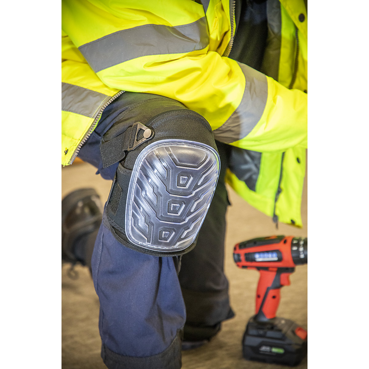 Worksafe® Hard Shell Gel Knee Pads (Product illustration 7)-6