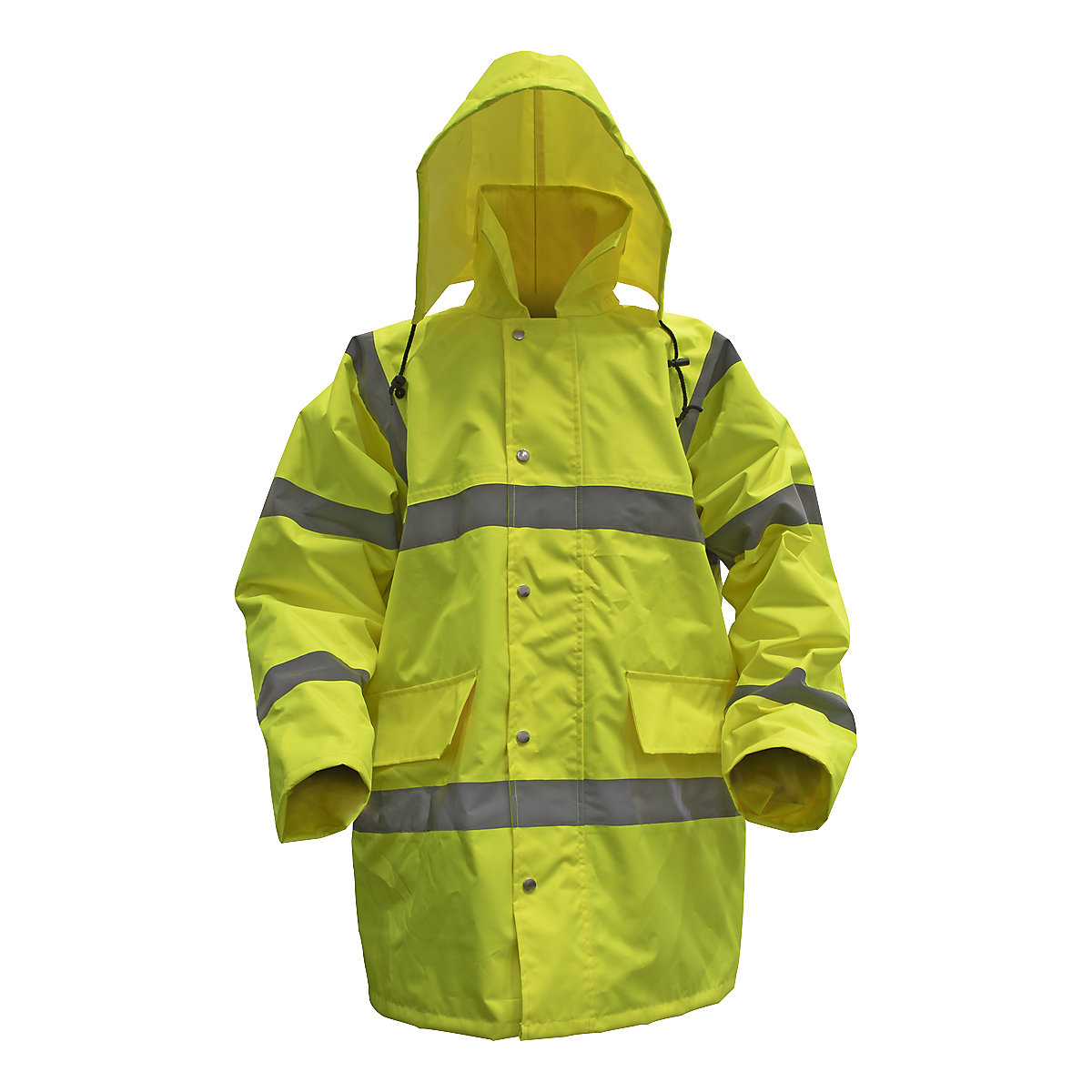Worksafe® Hi-Vis Jacket with Quilted Lining | Yellow or Orange (Product illustration 3)-2