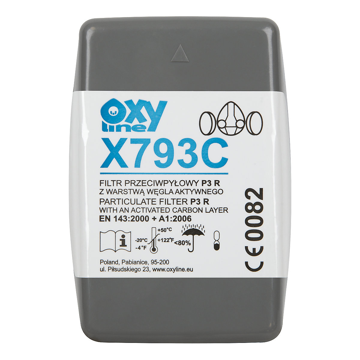 Worksafe® P3R Particulate Filter | Pack of 2 (Product illustration 3)-2