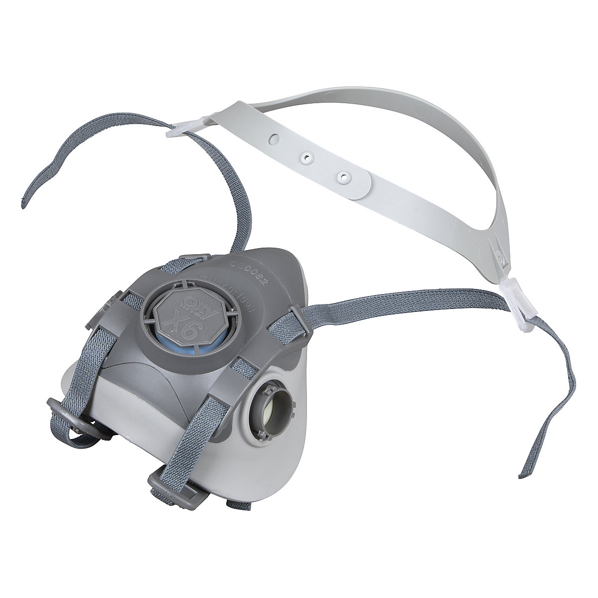 Worksafe® Reusable Half Mask without Filters (Product illustration 3)-2