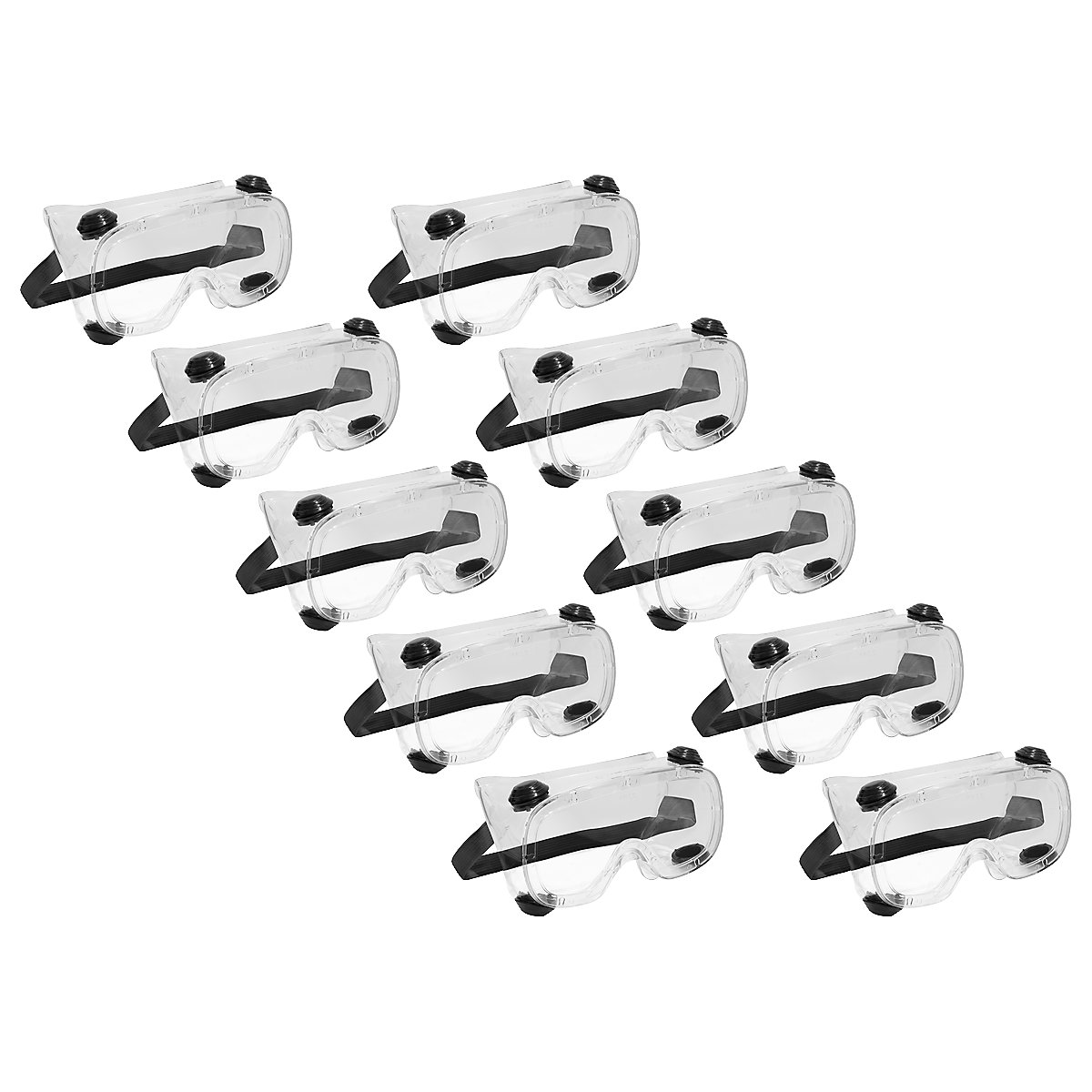 Worksafe® Standard Goggles | Indirect Vent (Product illustration 3)-2