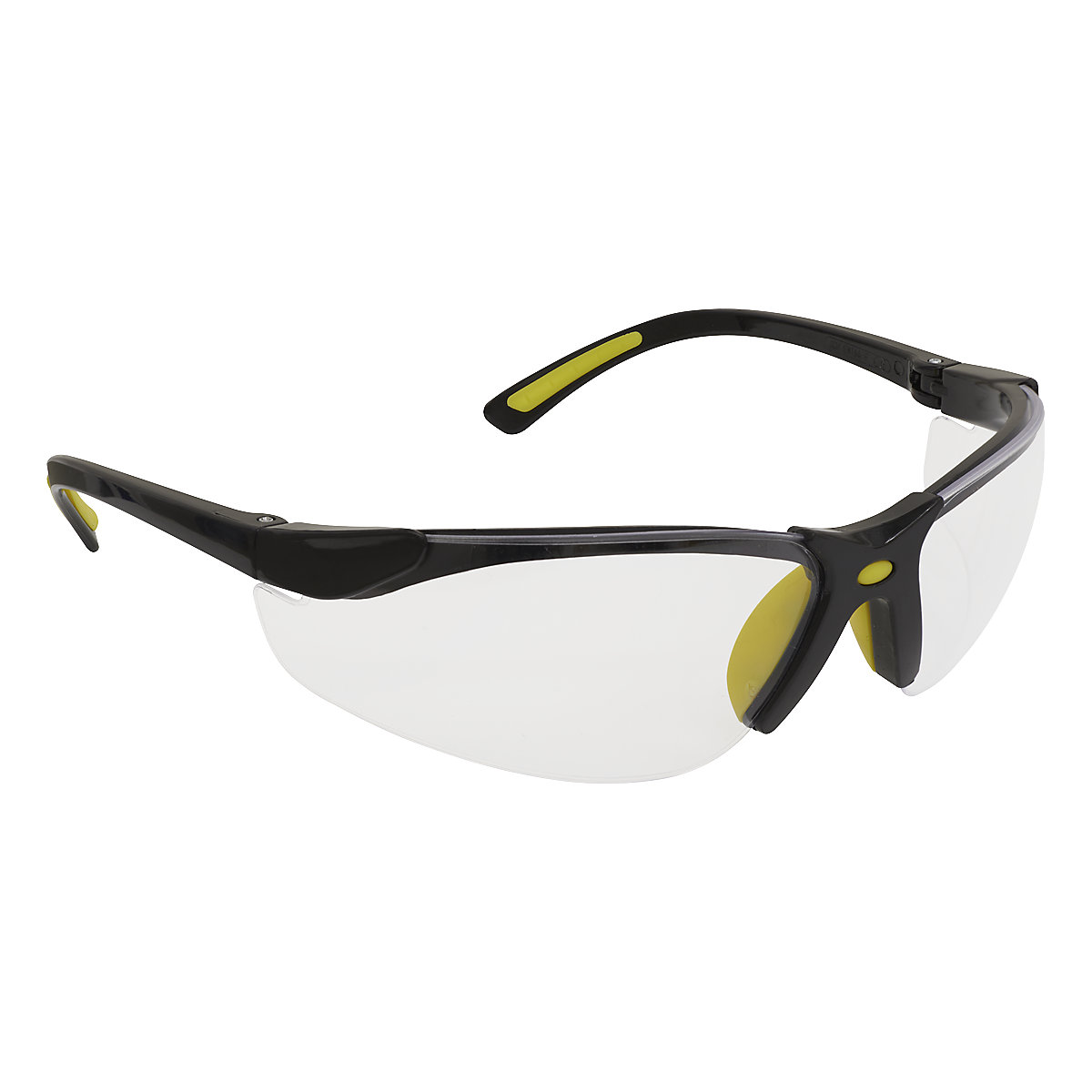 Worksafe® Zante Style Clear Safety Glasses with Flexi Arms